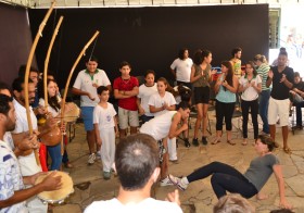 Oficina de Capoeira Angola no IFG