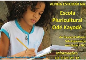 Matricule sua criança na Escola Pluricultural Odé Kayodê