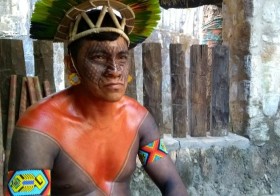 Vivência com os Tapirapé e Avá-Canoeiro na Oca Poranga da Vila Esperança.