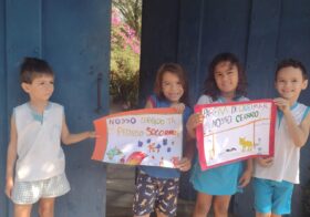 Crianças da Escola Pluricultural Odé Kayodê clamam por socorro ao Cerrado!